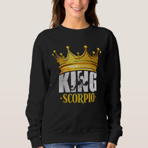 Moletom Rei Scorpio Horoscope Astrologia Sinal Zodiac