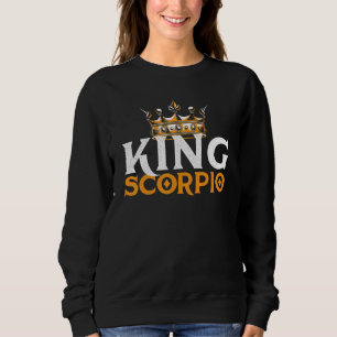 Moletom Rei Scorpio Horoscope Astrologia Sinal Zodiac