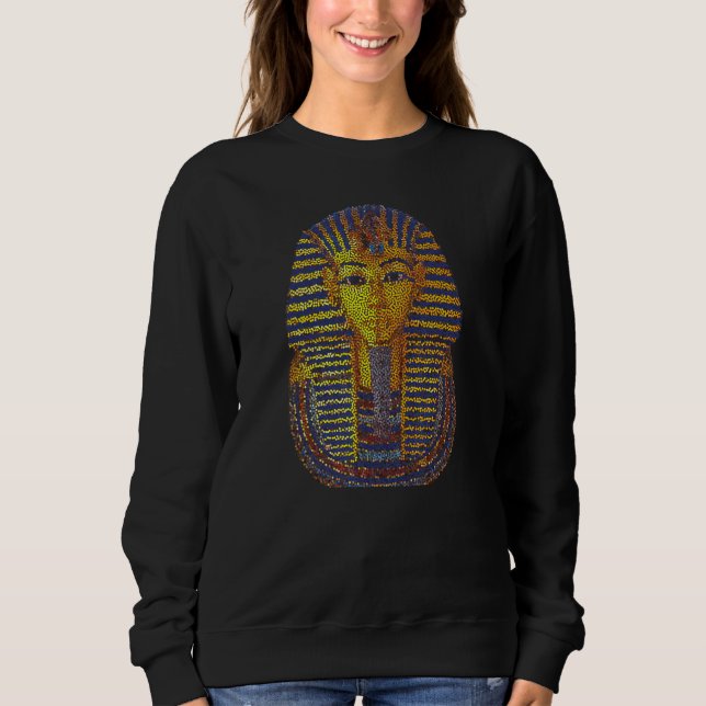 Moletom Rei Tut Tutancâmon Efeito Stipple (Frente)