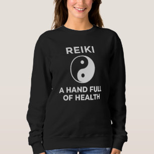 Moletom Reiki Um Cheio De Saúde Com Yin E Yang Symb