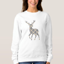 Reindeer de inverno Chinoiserie Sweater