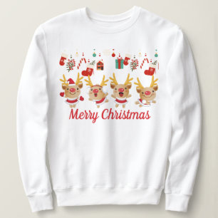 Moletom Reindeer de Natal