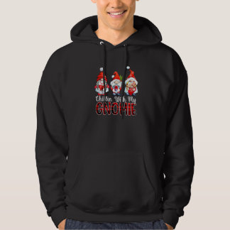 Moletom Relaxando Com Meu Gnomie Natal Família Combinando 