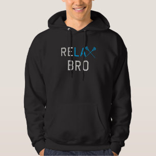 Moletom Relaxe Bro College Lacrosse Complete Stick Men & B
