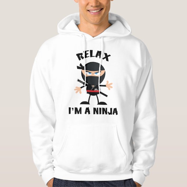 Moletom Relaxe, sou Ninja (Frente)