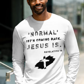 Moletom Religião Cristã Normal Não Está Voltando Jesus