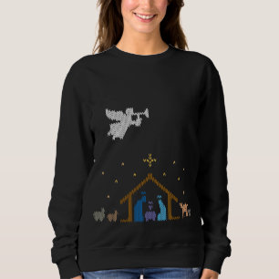 Moletom Religião De Natal Feio De Natividade