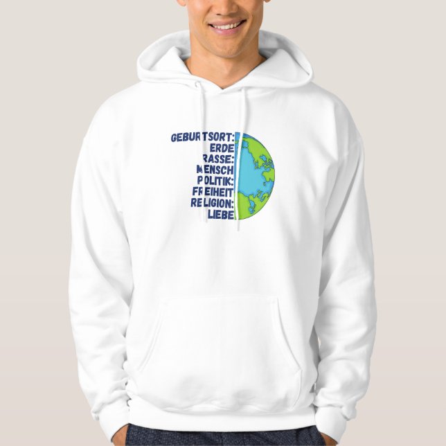 Moletom Religião Pessoas da Liberdade Planeta Terra (Frente)