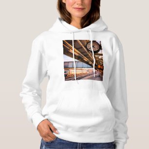 Moletom Relógio, na estação