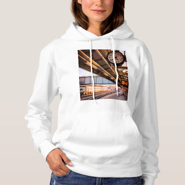 Moletom Relógio, na estação (Frente)