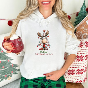 Moletom Rena Festiva Fofa “Oh Rena, O Natal Chegou”