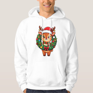 Moletom Rena no Aro de Natal