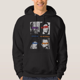 Moletom Renascentista Ninja Artistas Engraçados Dizendo Po