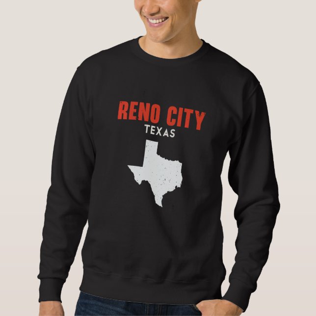 Moletom Reno city Texas USA State America Travel Texas   (Frente)