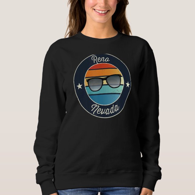 Moletom Reno Nevada Vaga Souvenir Sunglass Sunset (Frente)