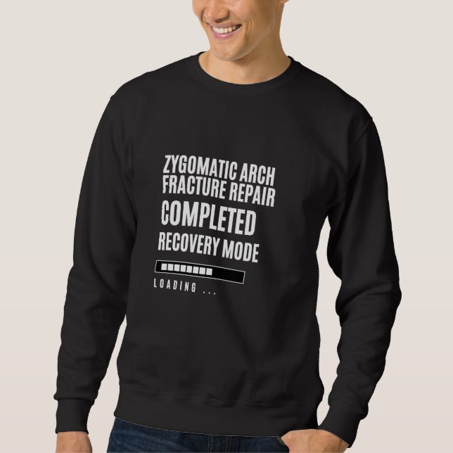 Moletom Reparo de Fratura de Arco Zigomática Concluída Rec (Frente)