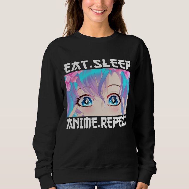 Moletom Repetir animação de repouso (Frente)