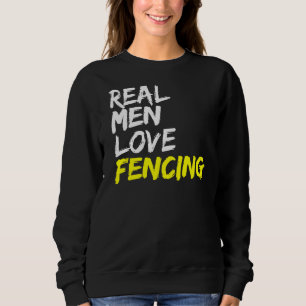 Moletom Repetir Fechttrainer Outfit Homens Verdadeiros Ado