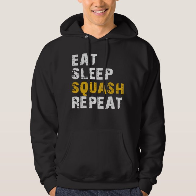 Moletom repetir o esmagamento do sono (Frente)