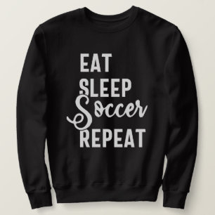 Moletom repetir o futebol para dormir