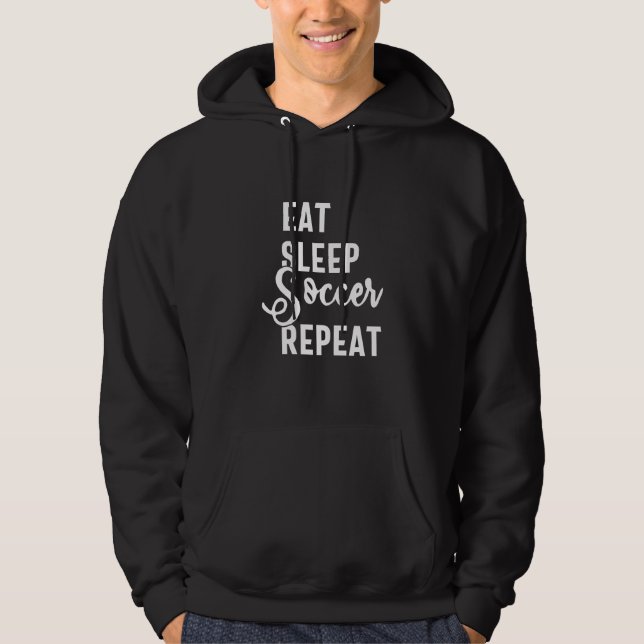 Moletom repetir o futebol para dormir (Frente)
