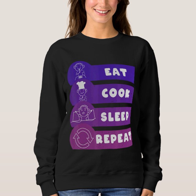 Moletom Repetir Repouso do Cook (Frente)
