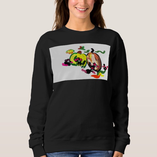 Moletom Reprodução de outono de cinco musas (Frente)