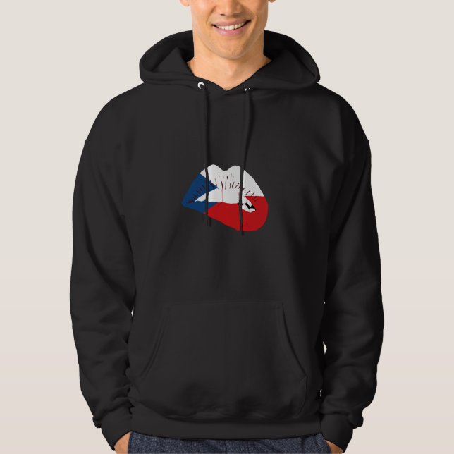 Moletom República Checa Sinalizador Lip Ceska Orgulho Chec (Frente)