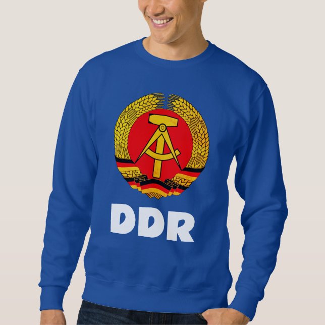 Moletom República Democrática Alemã (DDR, GDR) Alemanha Or (Frente)