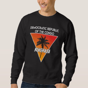 Moletom República Democrática do Congo Com Cores Ensolarad