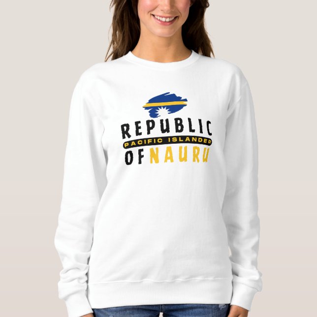 Moletom República do Nauru T-Shirt (Frente)
