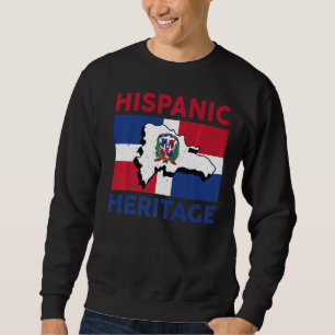 Moletom República Dominicana Bandeira Patrimônio Hispânico