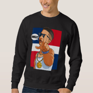 Moletom República Dominicana Flag Dimelo Dominicano Hispân