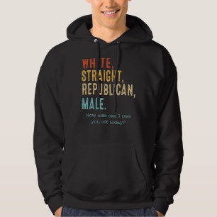Moletom Republicano Masculino Hetero Branco