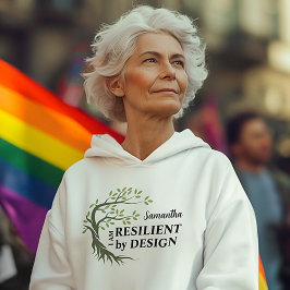 Moletom RESILIENTE POR DESIGN Moderno de Uplifing Personal