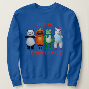 Moletom Resist Frog Portland Sapo Protesto para Homens Mul