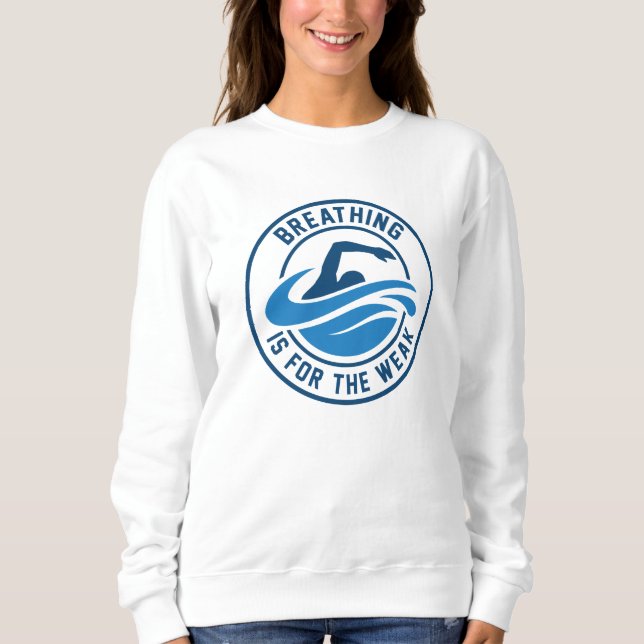 Moletom Respirar É Para O Fraco (Frente)