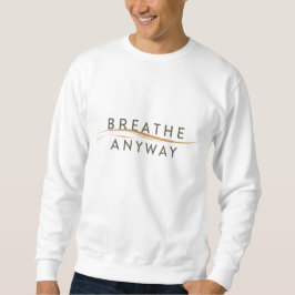 Moletom Respire Mesmo – Conscientização do Estresse Amarel