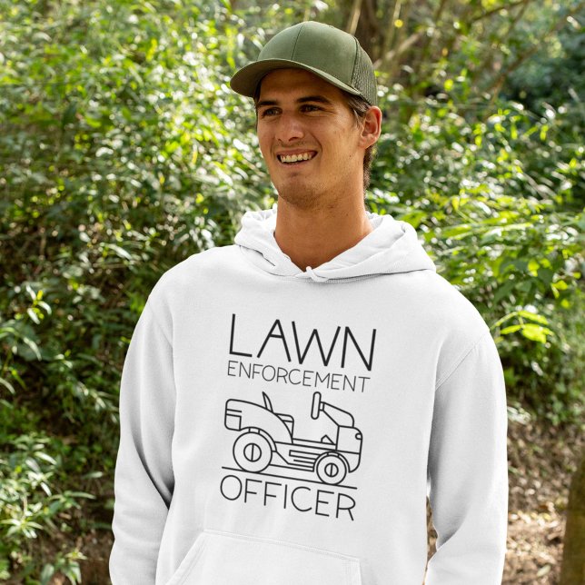 Moletom Responsável pela aplicação da lei (Lawn Enforcement Officer Hoodie)
