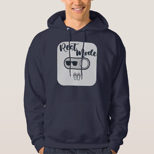 Moletom Rest Mode Activated Shirt – Relax Lifestyle Design (Frente)