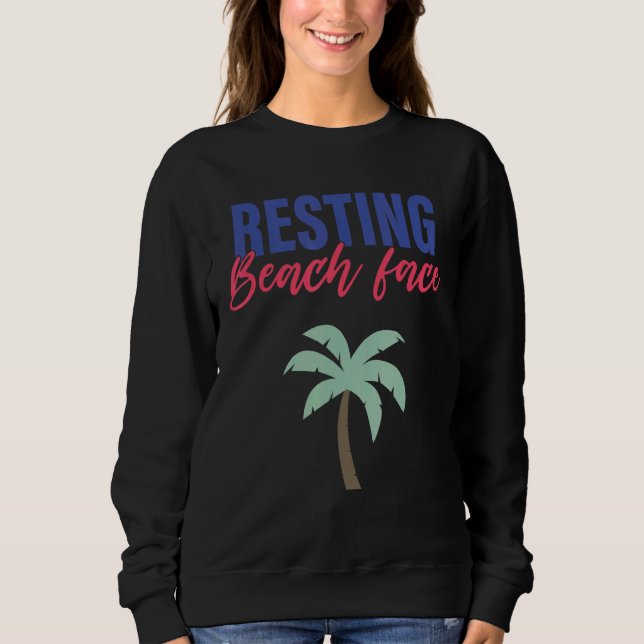 Moletom Resting Beach Face (Frente)