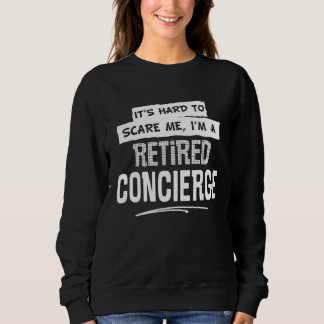 Moletom Retired Concierge for Men and Women