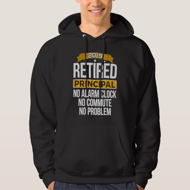 Moletom Retired Principal 2019 Retirement (Frente)