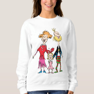Moletom Retrato da Família de Cindy Lou Who