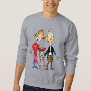 Moletom Retrato da Família de Cindy Lou Who