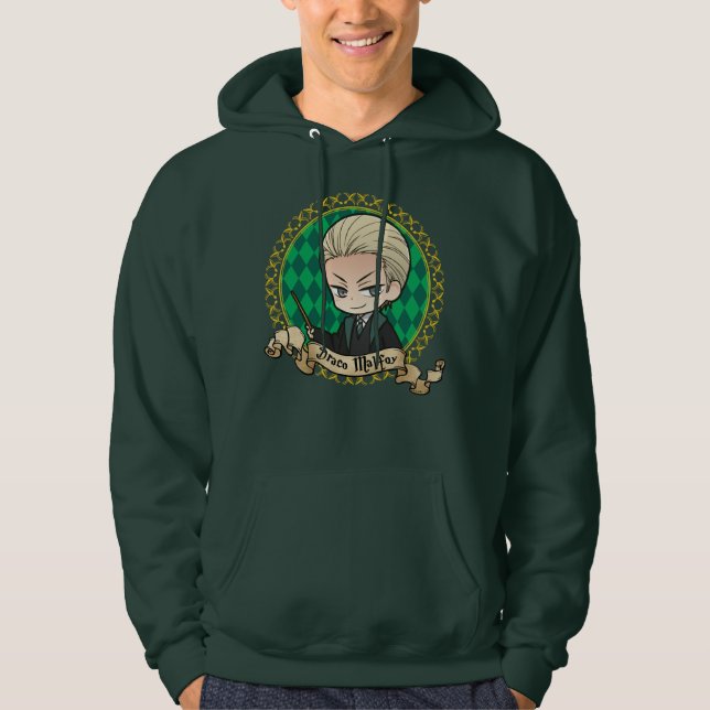 Moletom Retrato do Anime Draco Malfoy (Frente)