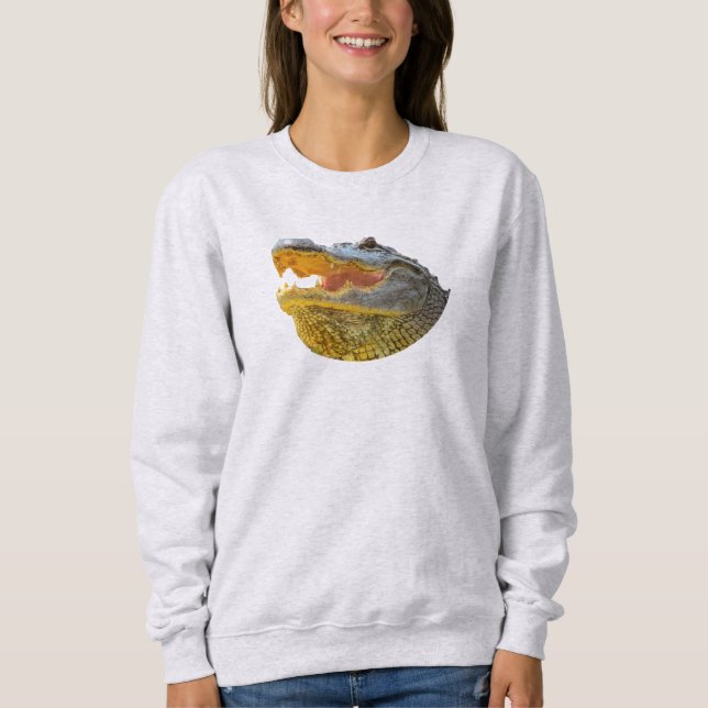 Moletom Retrato do jacaré (Frente)