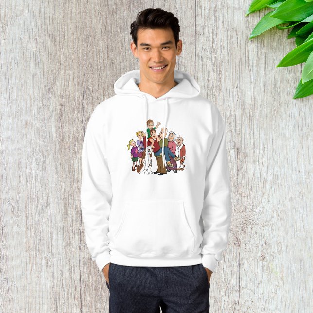 Moletom Retrato Familiar Mens Hoodie (Criador carregado)