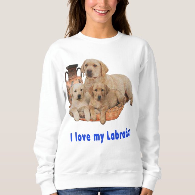 Moletom Retriever Labrador (Frente)