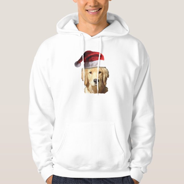 Moletom Retriever Ouro de Natal (Frente)